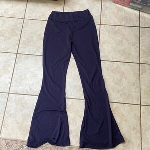 Navy Blue flair legging